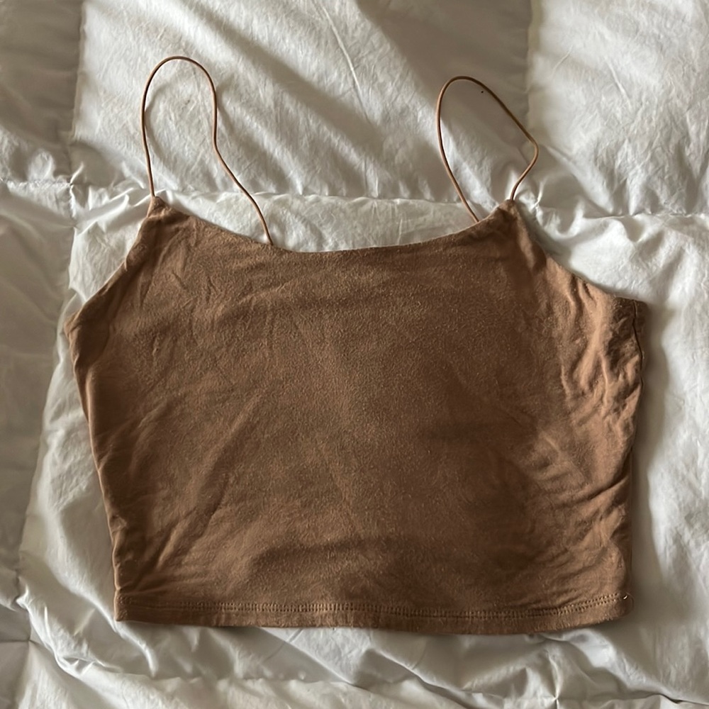Garage Cropped Tank Top